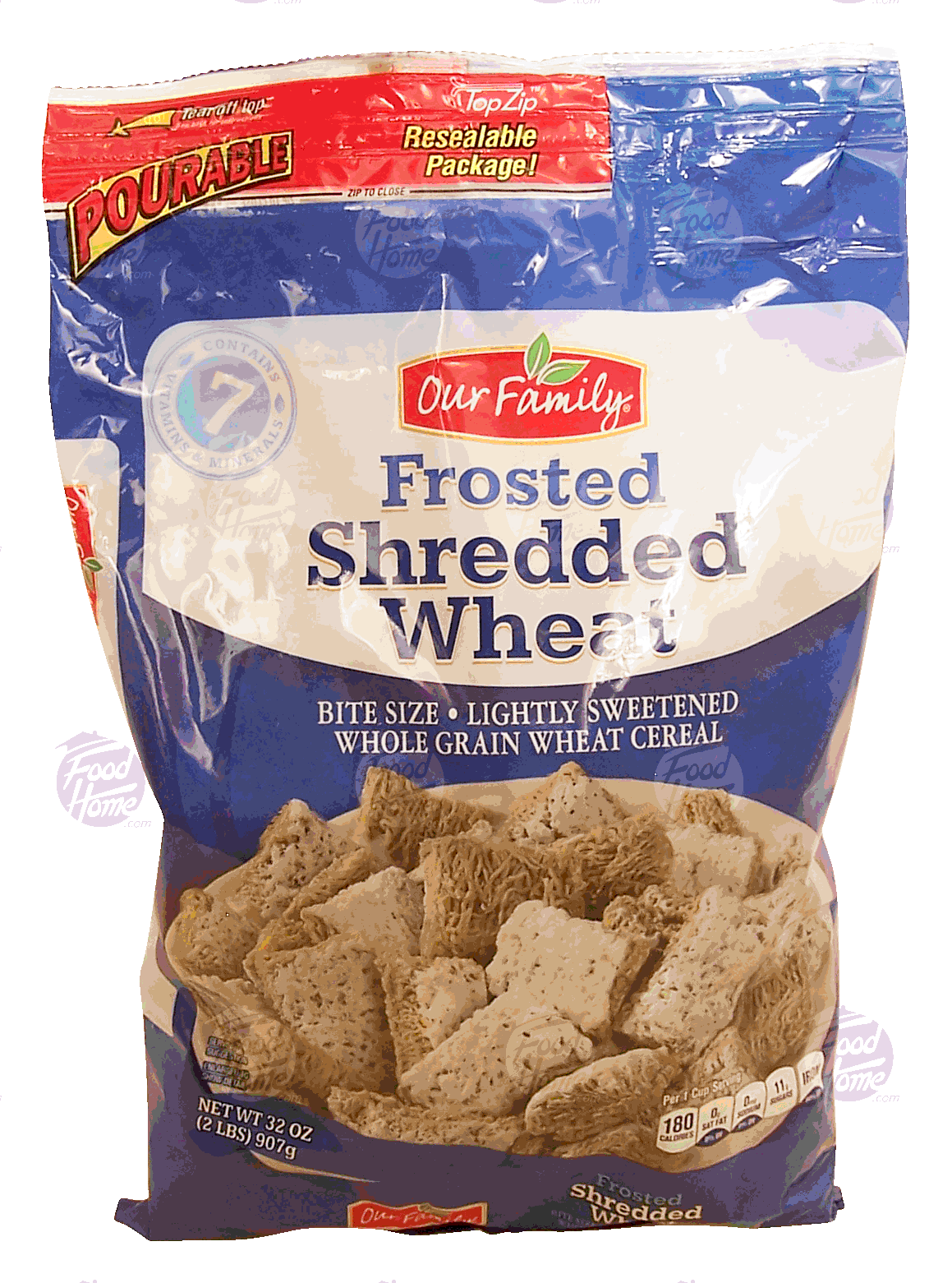 Our Family  frosted shredded wheat cereal Full-Size Picture